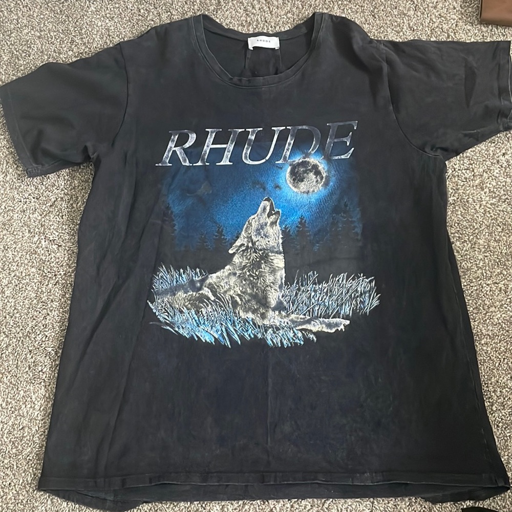 Rhude wolf tee